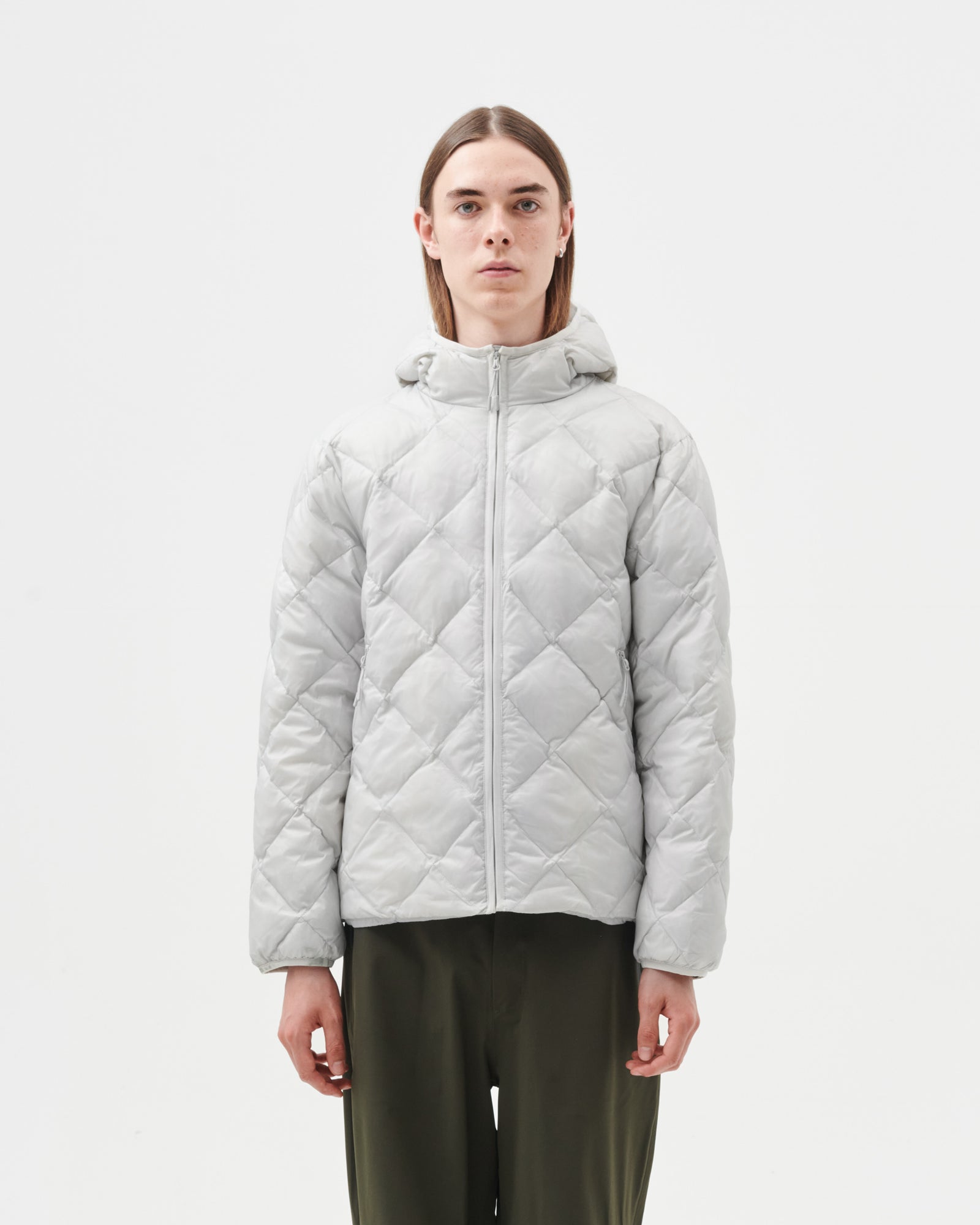 LIGHT DOWN HOODED JACKET