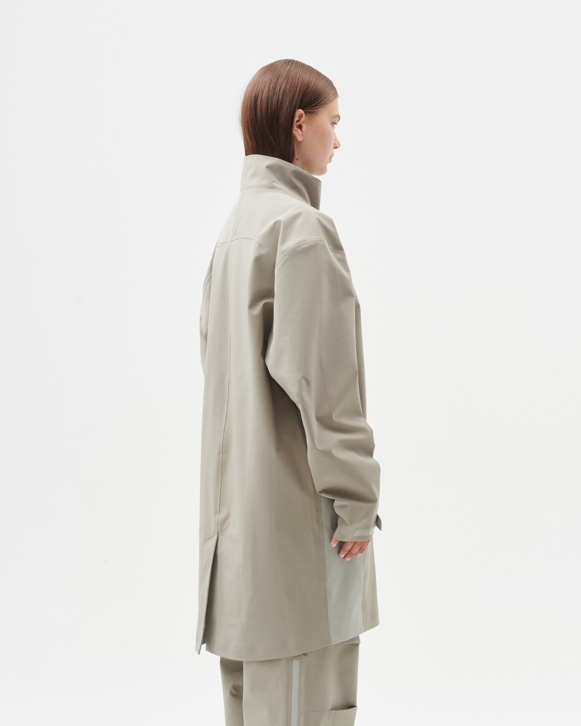 3L SHELL LONG COAT