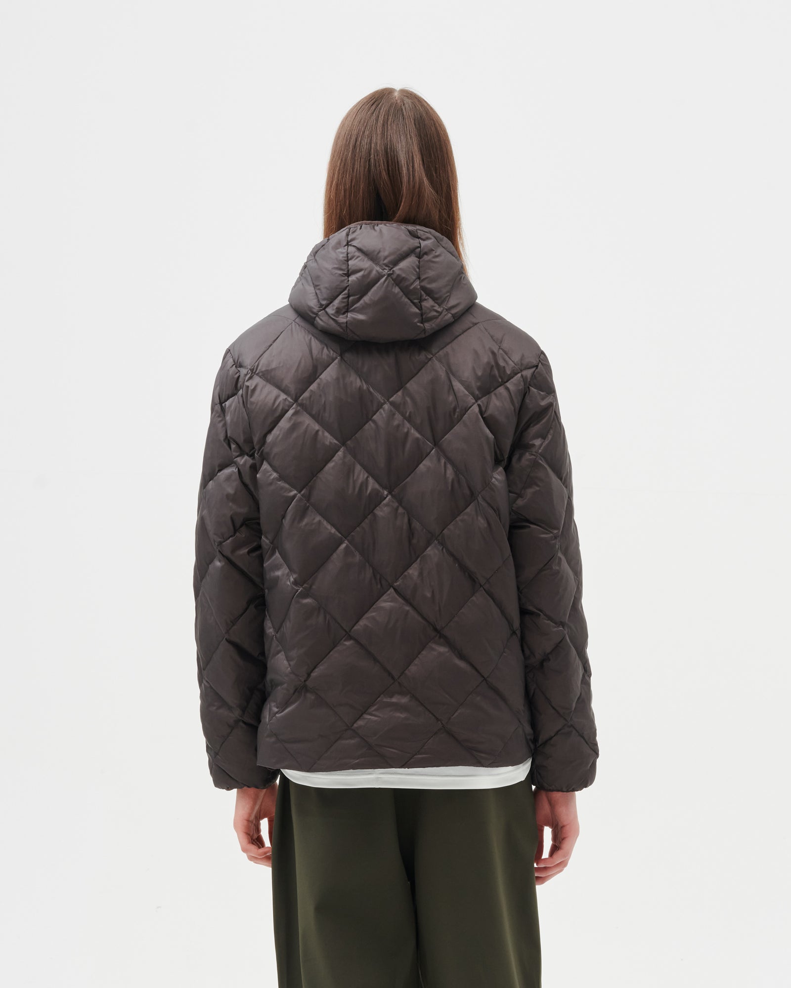 LIGHT DOWN HOODED JACKET