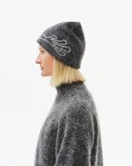 MOSCOT MOHAIR MIXED KNIT BEANIE media