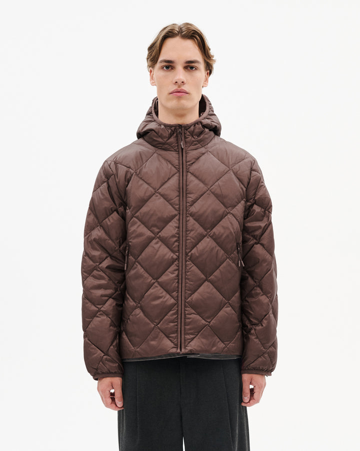 BASE LT DOWN HOODED JACKET media