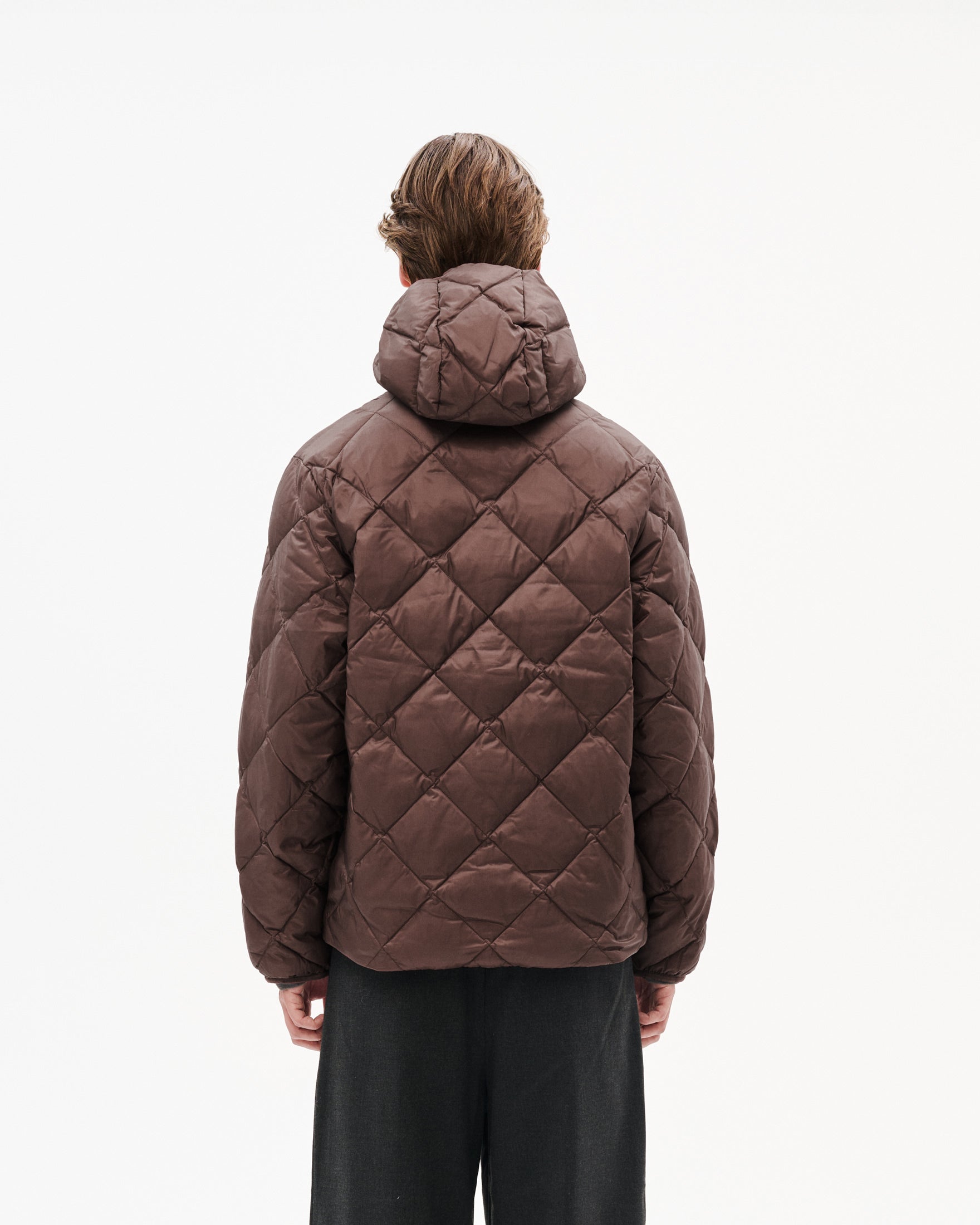 BASE LT DOWN HOODED JACKET