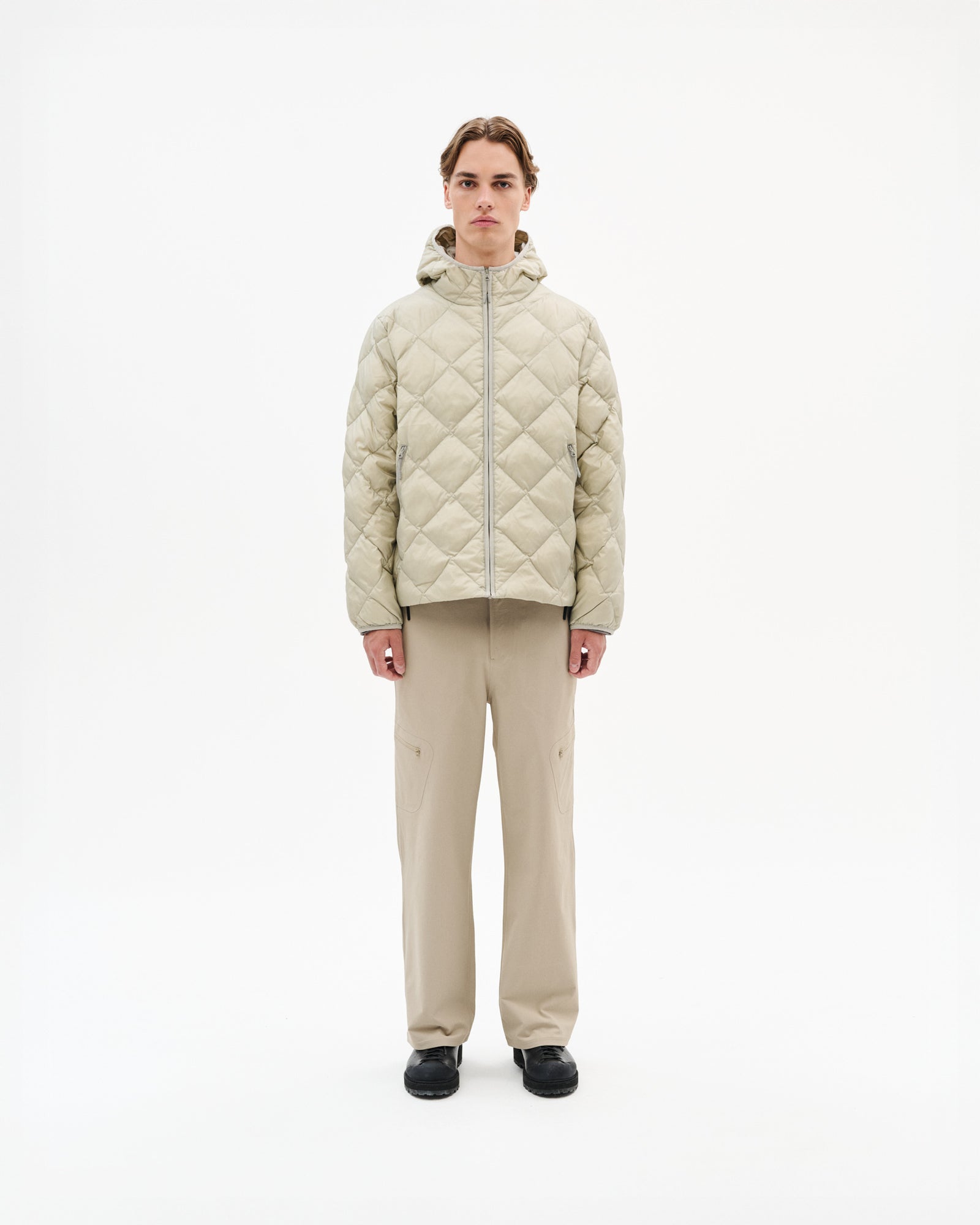 BASE LT DOWN HOODED JACKET