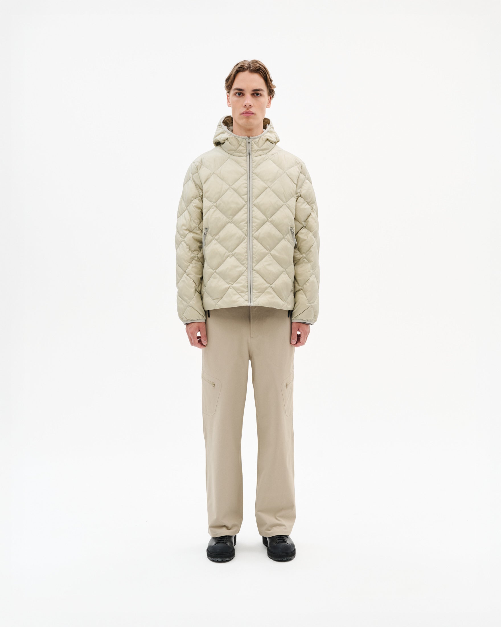 BASE LT DOWN HOODED JACKET