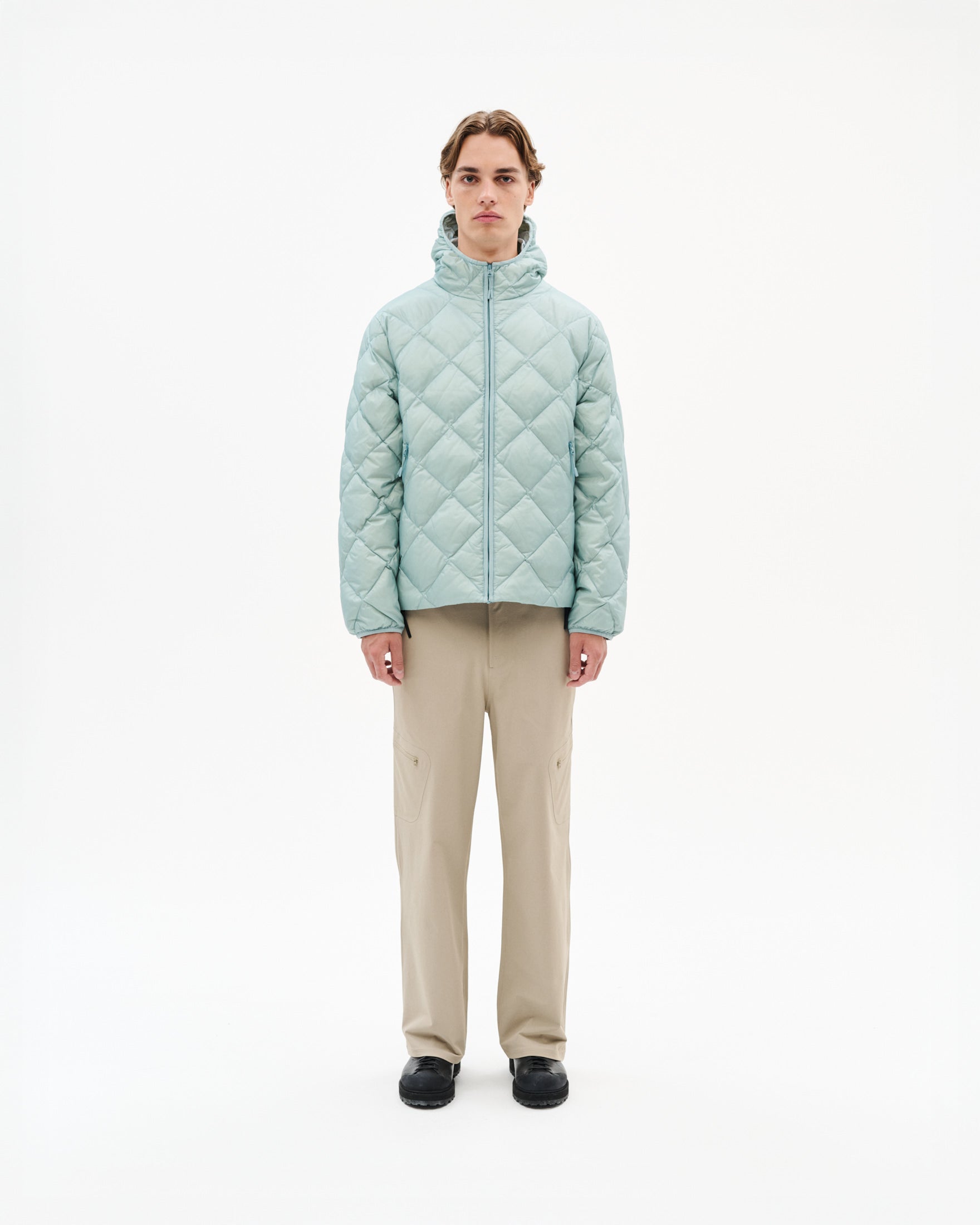 BASE LT DOWN HOODED JACKET