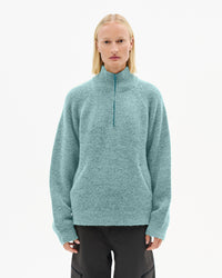 ESSENCE MOHAIR MIXED KNIT TOP hover media
