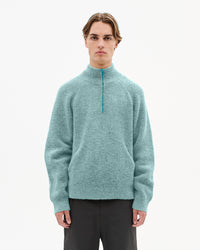 ESSENCE MOHAIR MIXED KNIT TOP media
