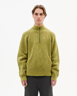 ESSENCE MOHAIR MIXED KNIT TOP media