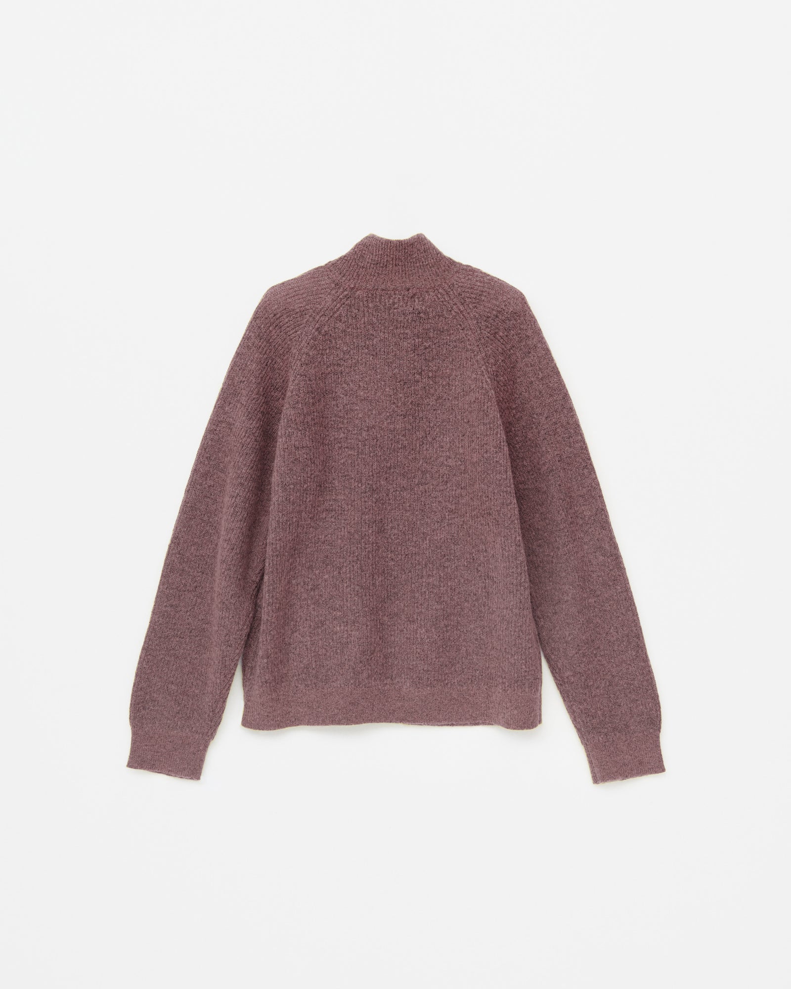 ESSENCE MOHAIR MIXED KNIT TOP