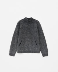 ESSENCE MOHAIR MIXED KNIT TOP flat model media