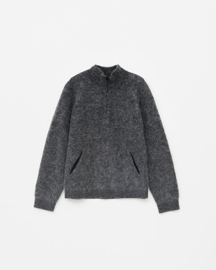ESSENCE MOHAIR MIXED KNIT TOP flat model media