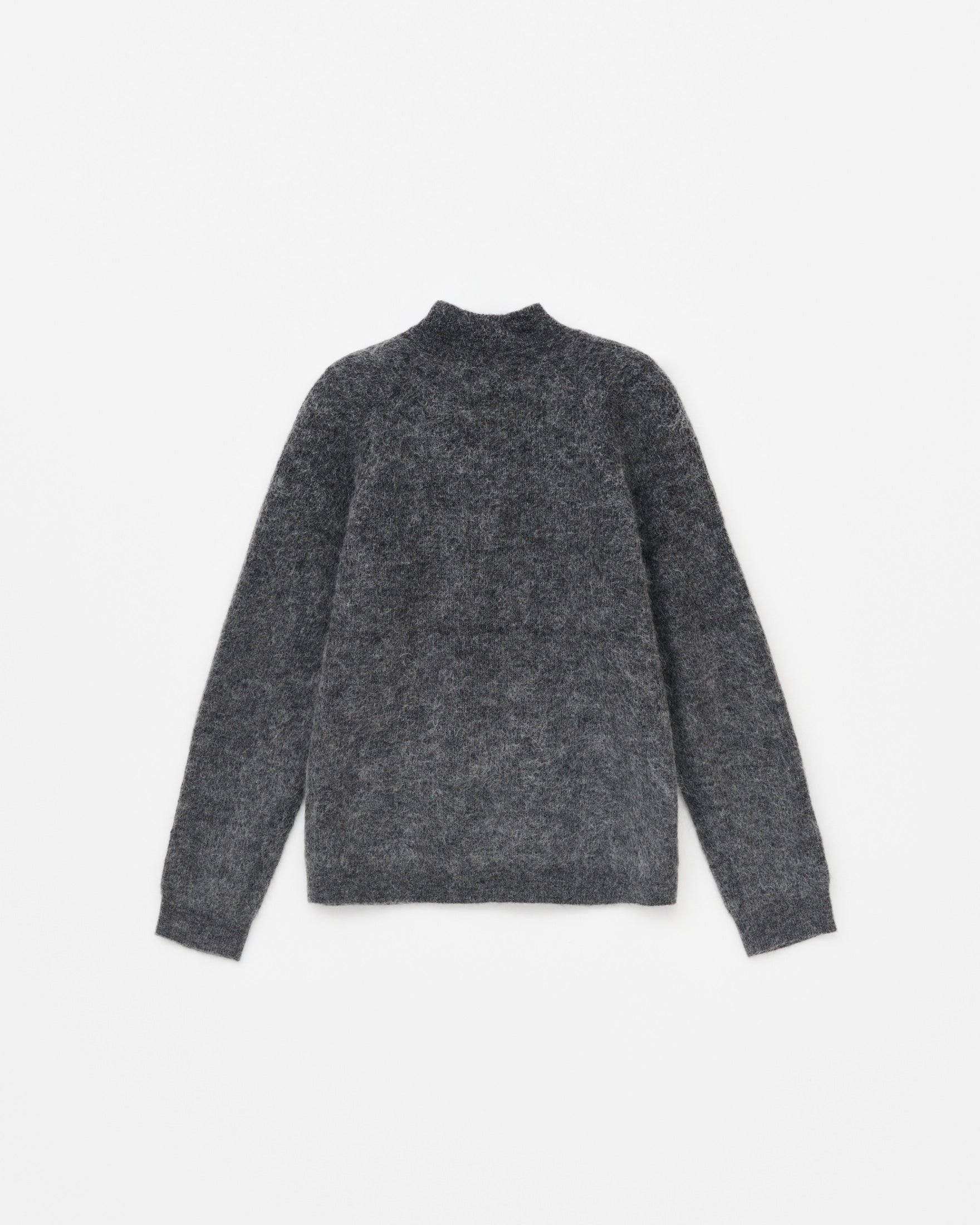 ESSENCE MOHAIR MIXED KNIT TOP