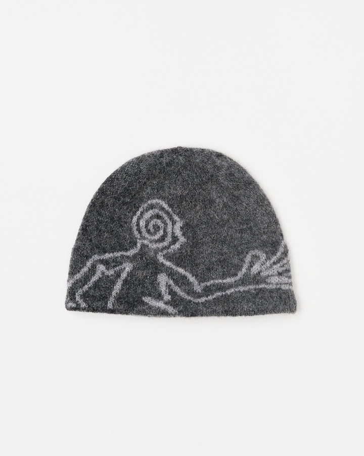 MOSCOT MOHAIR MIXED KNIT BEANIE flat model media