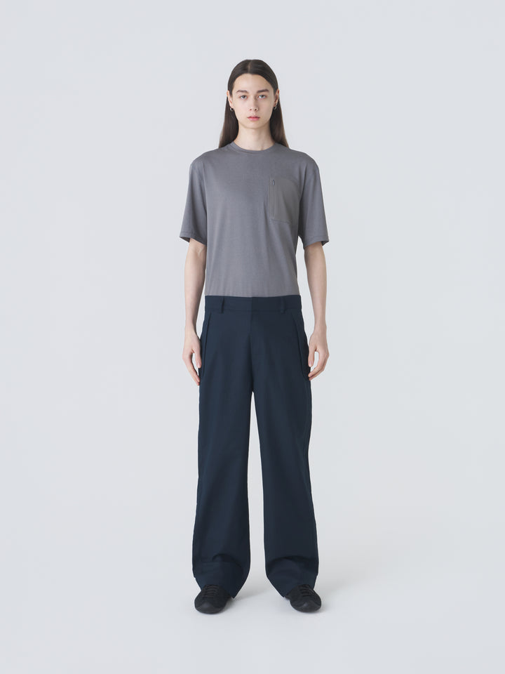 PATH LINEN COTTON MIXED TROUSER hover media