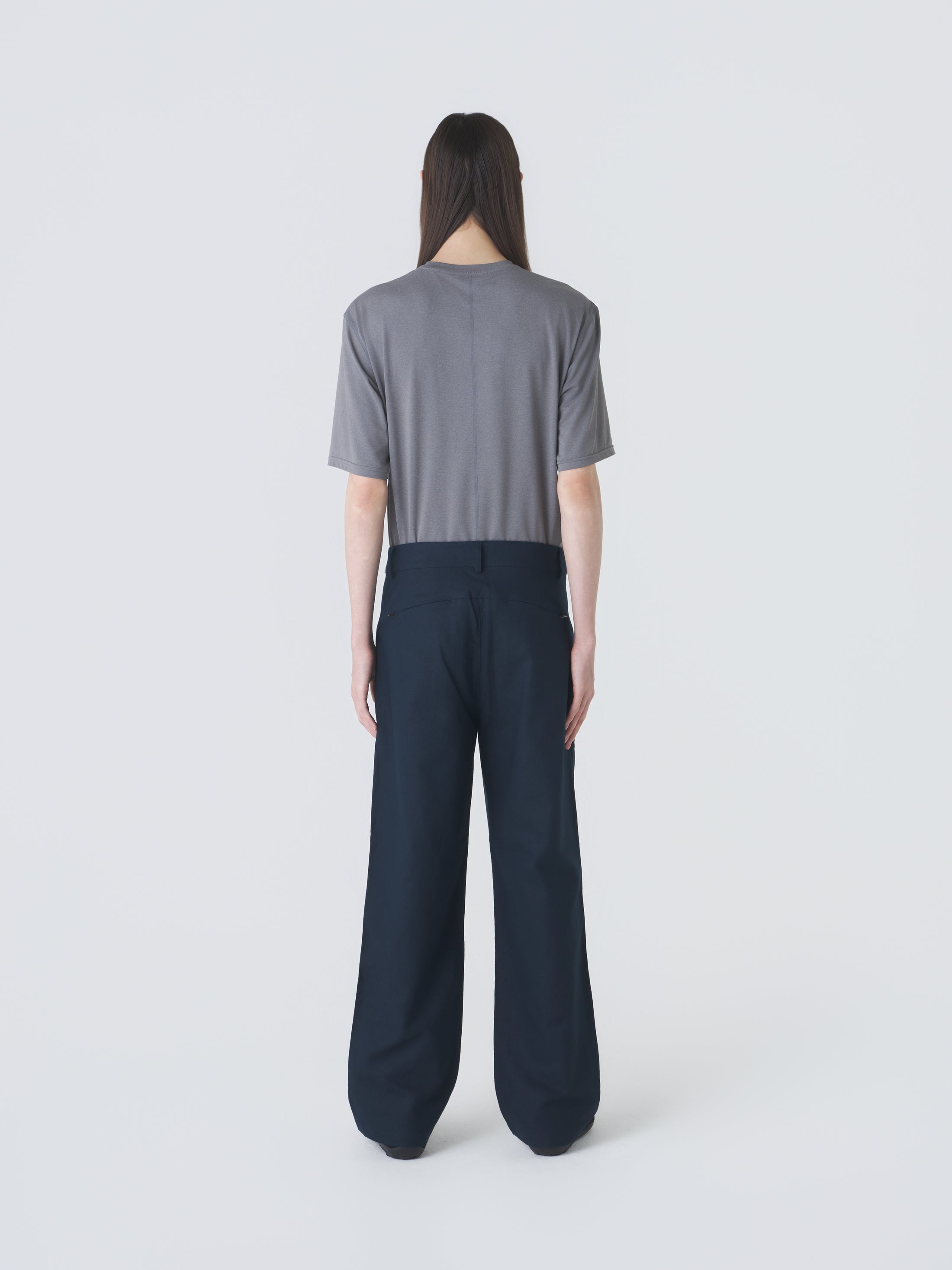 PATH LINEN COTTON MIXED TROUSER