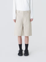 PATH LINEN COTTON MIXED SHORTS media