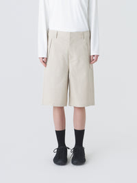 PATH LINEN COTTON MIXED SHORTS media