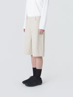 PATH LINEN COTTON MIXED SHORTS media