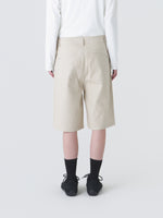PATH LINEN COTTON MIXED SHORTS media