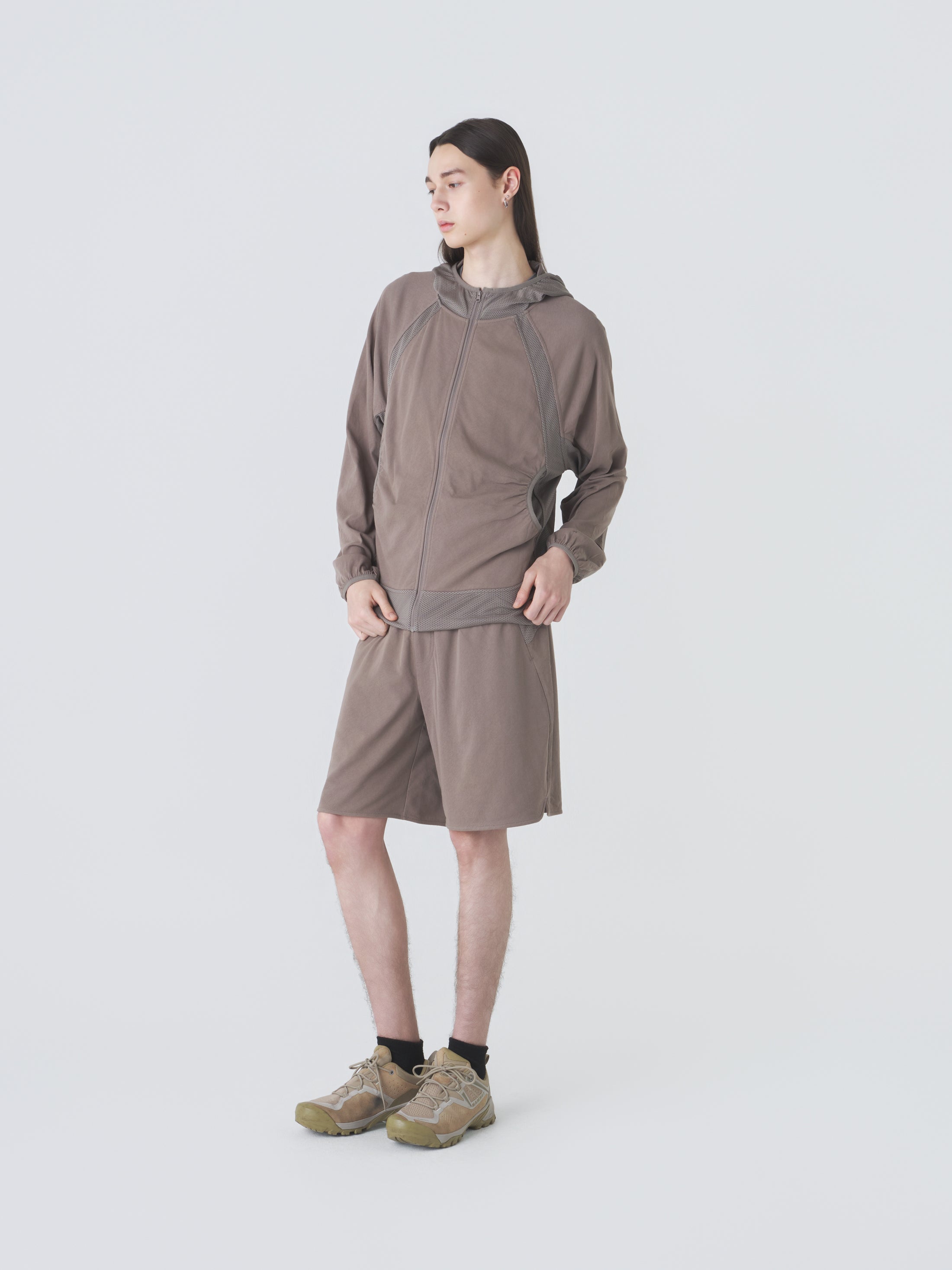 ORBIT JERSEY HOODED JACKET