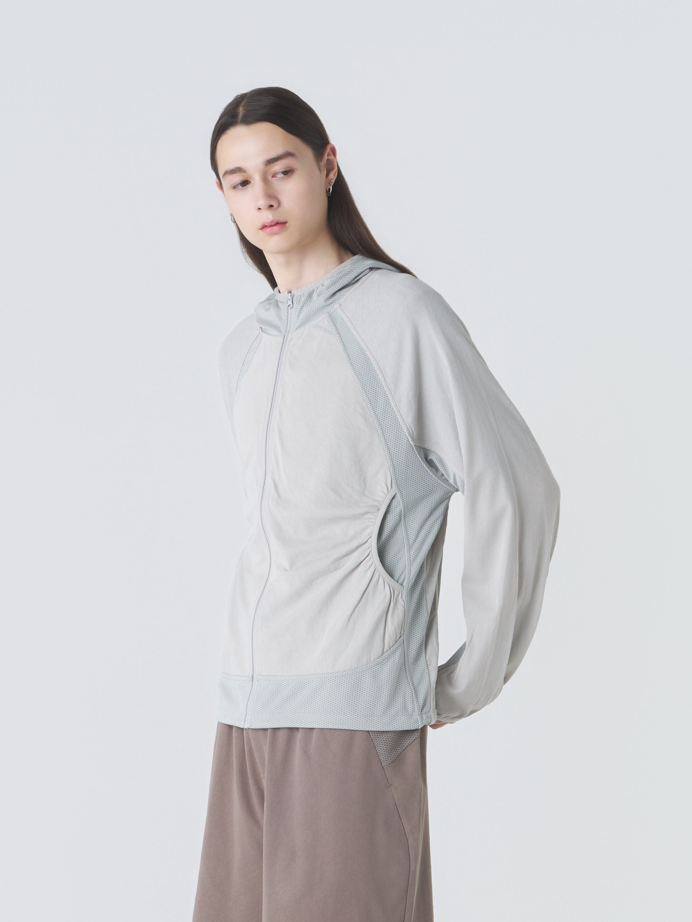 ORBIT JERSEY HOODED JACKET