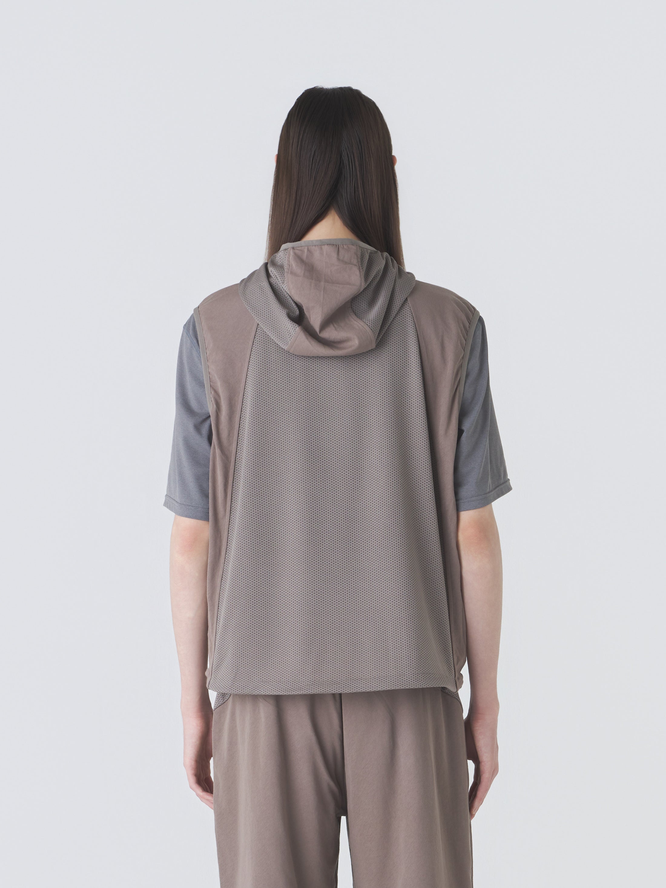 ORBIT JERSEY HOODED VEST