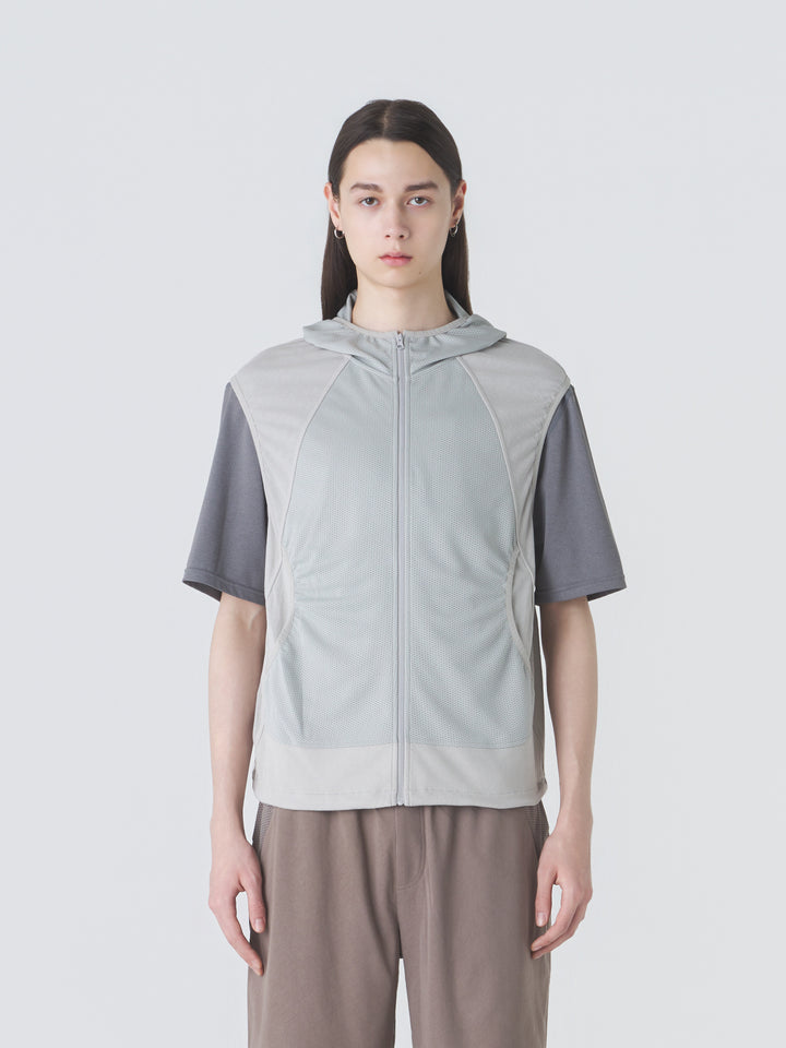 ORBIT JERSEY HOODED VEST media