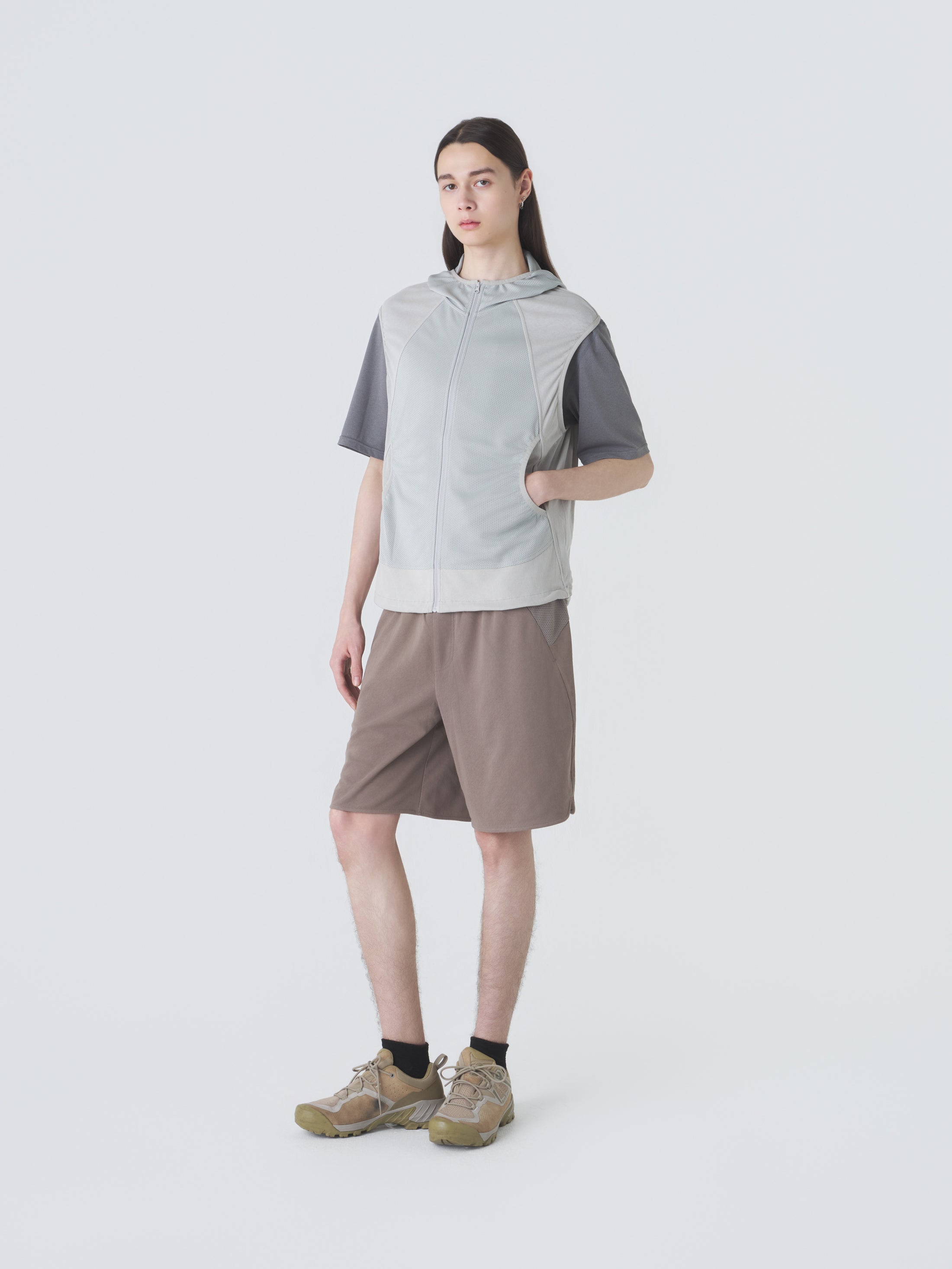 ORBIT JERSEY HOODED VEST