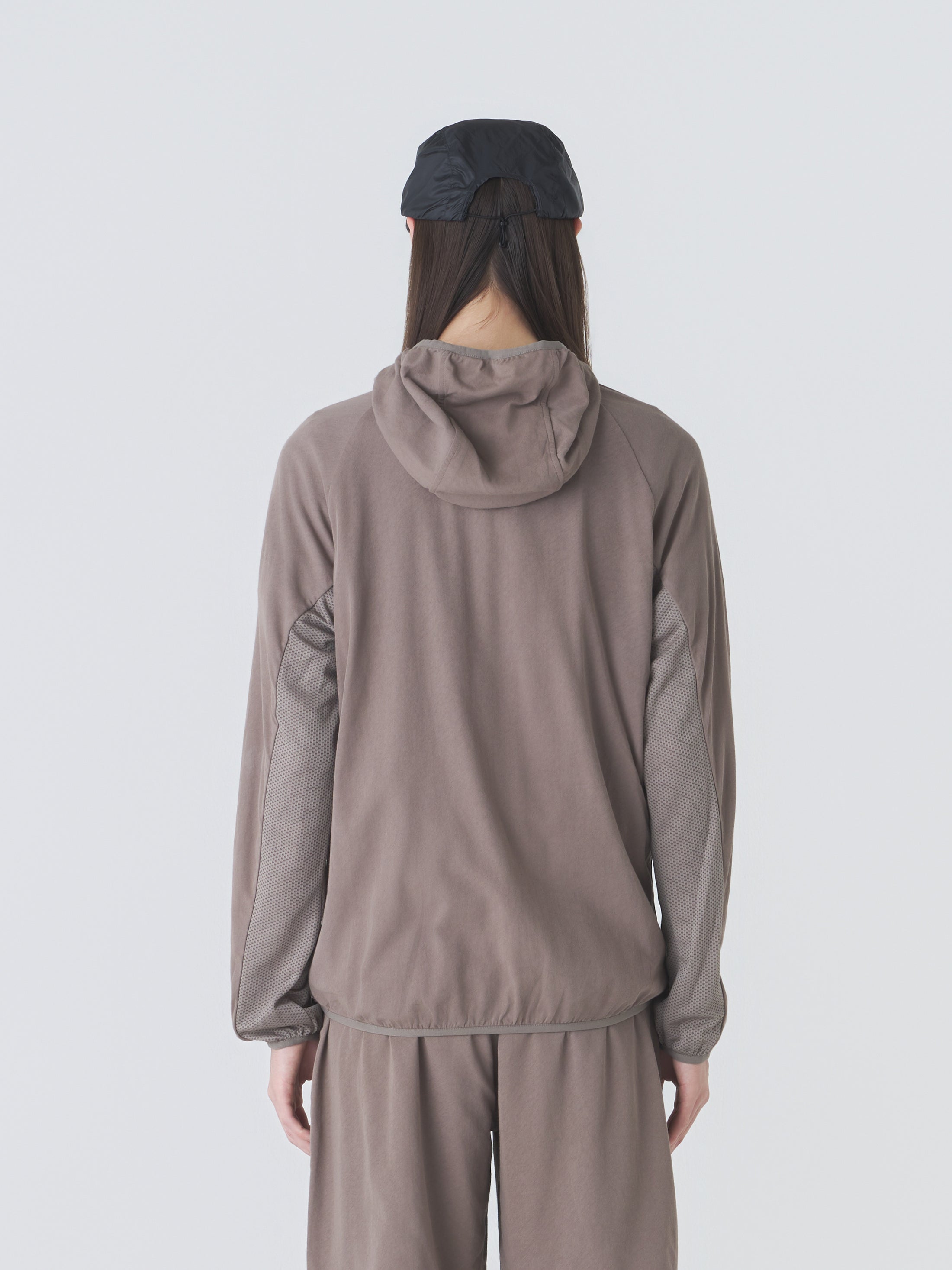 ORBIT JERSEY HOODED PULLOVER
