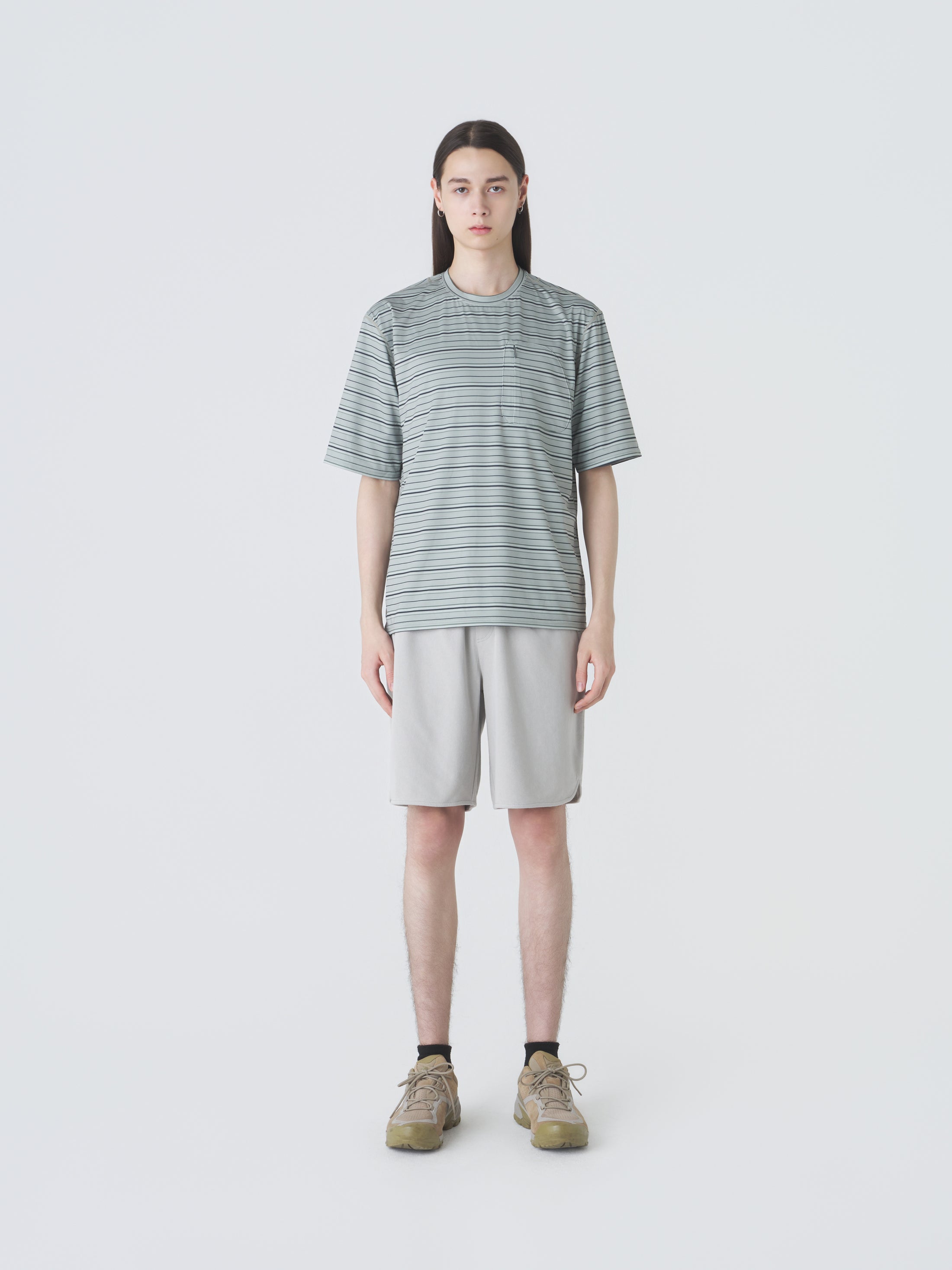 STRIPED SHORT SLEEVE T-SHIRT