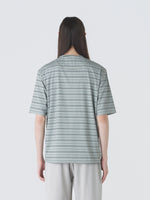 STRIPED SHORT SLEEVE T-SHIRT media