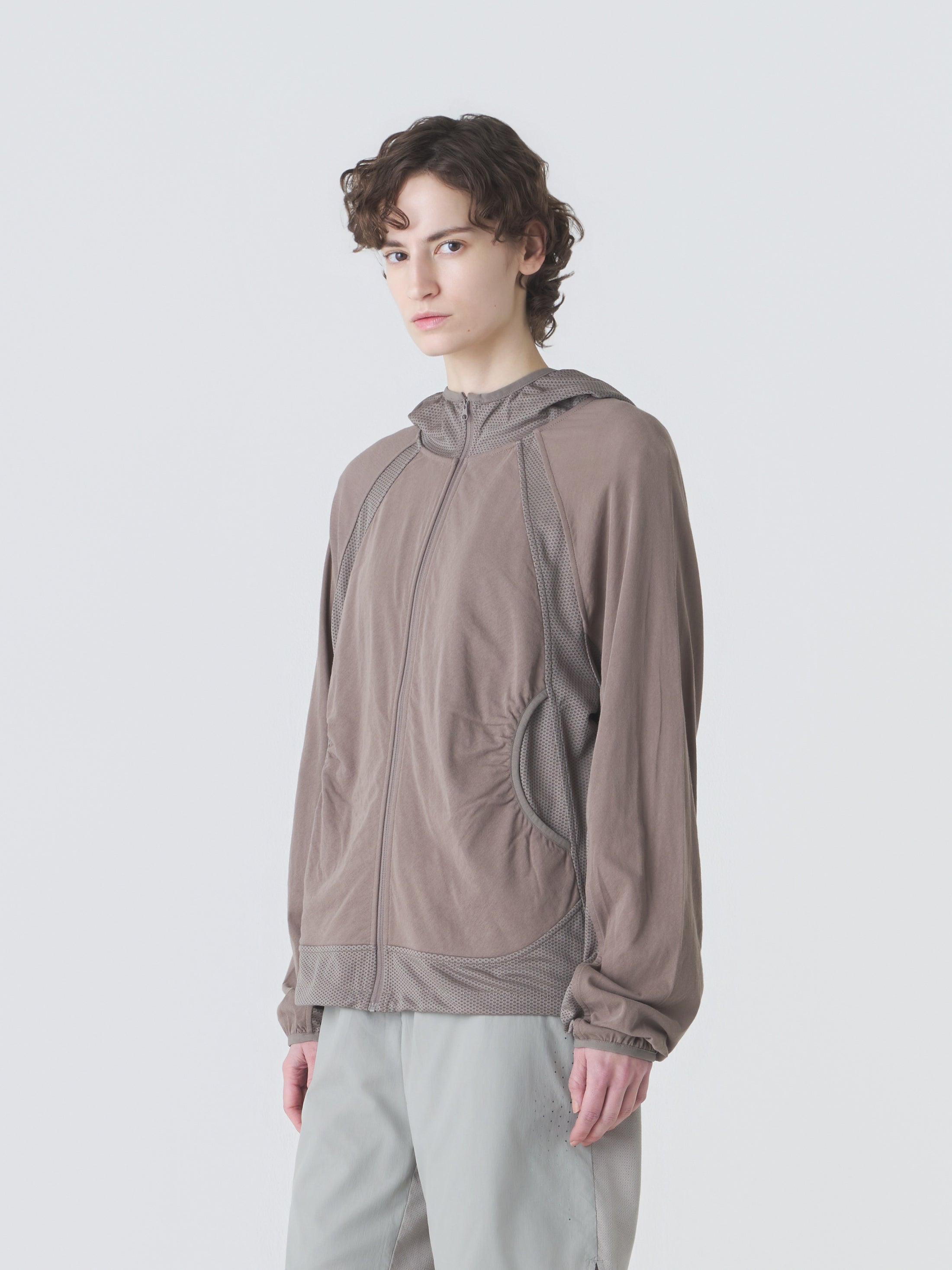 ORBIT JERSEY HOODED JACKET