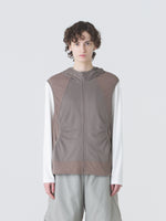 ORBIT JERSEY HOODED VEST media