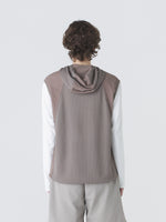 ORBIT JERSEY HOODED VEST media