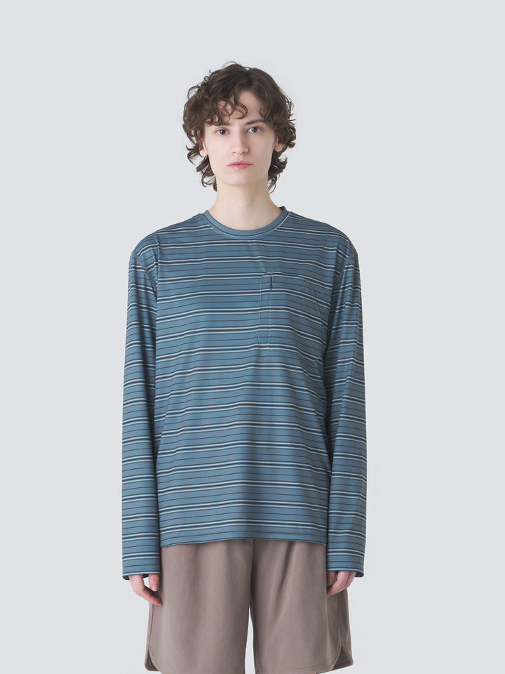 STRIPED LONG SLEEVE T-SHIRT hover media