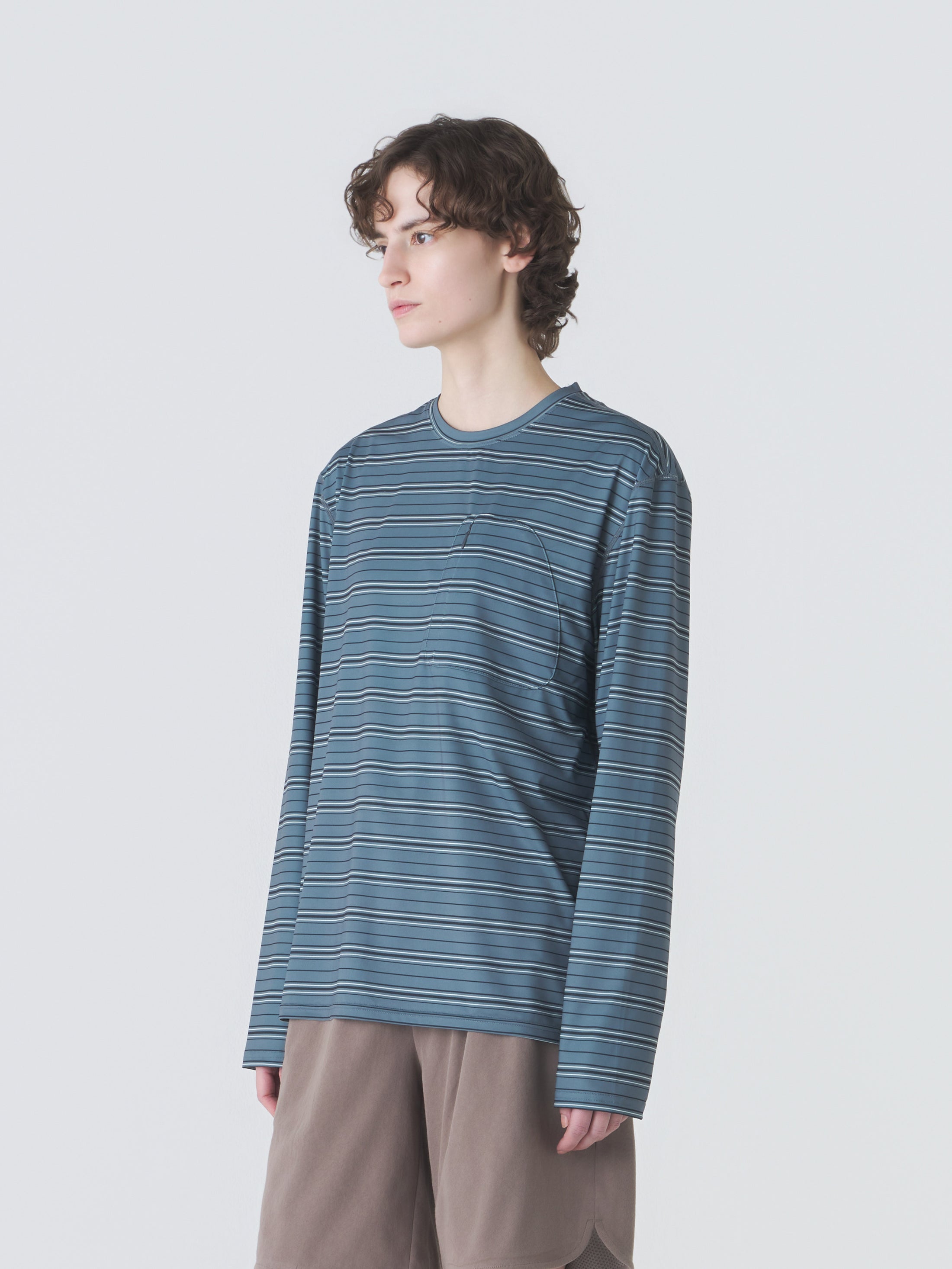 STRIPED LONG SLEEVE T-SHIRT