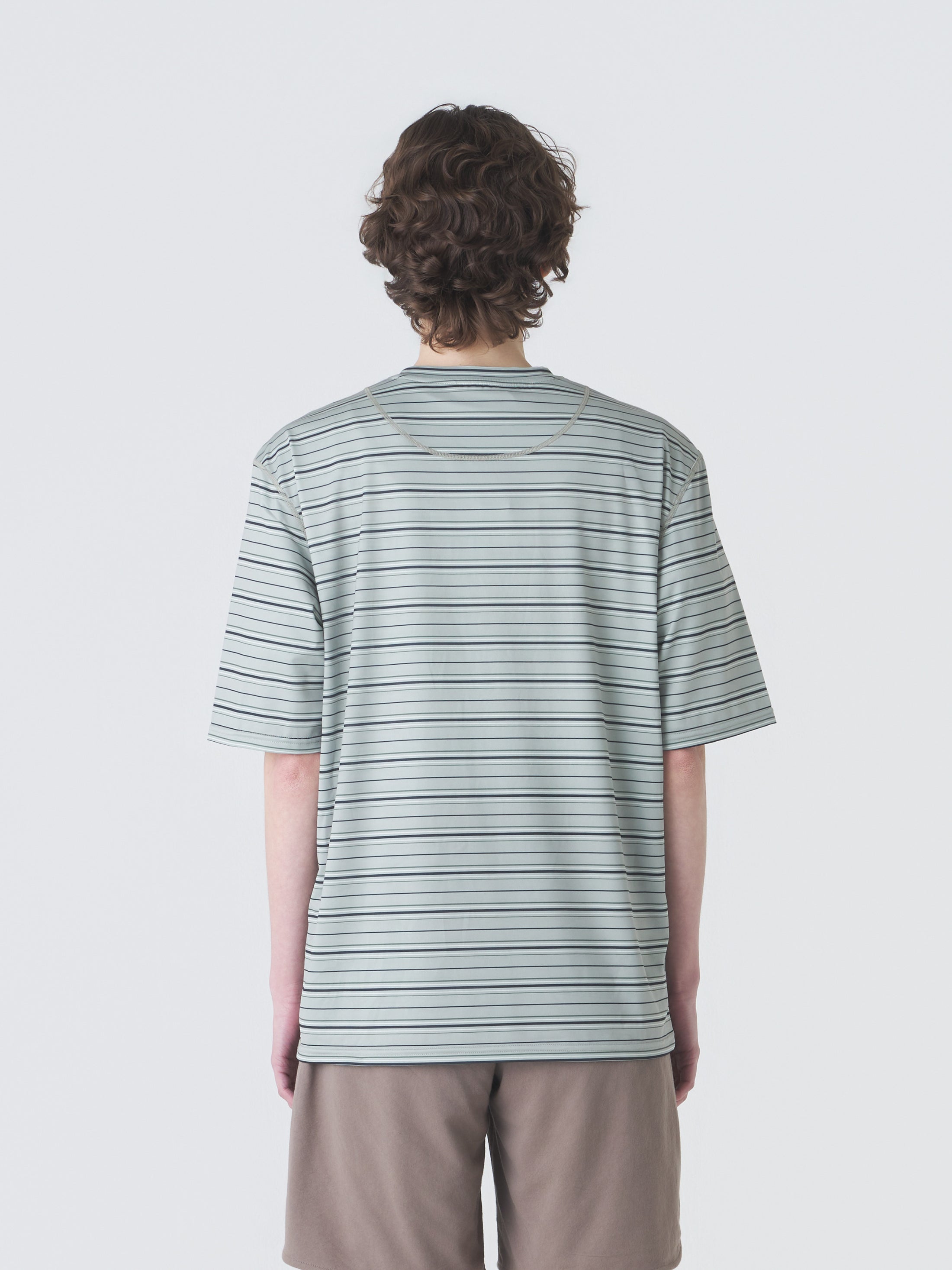 STRIPED SHORT SLEEVE T-SHIRT