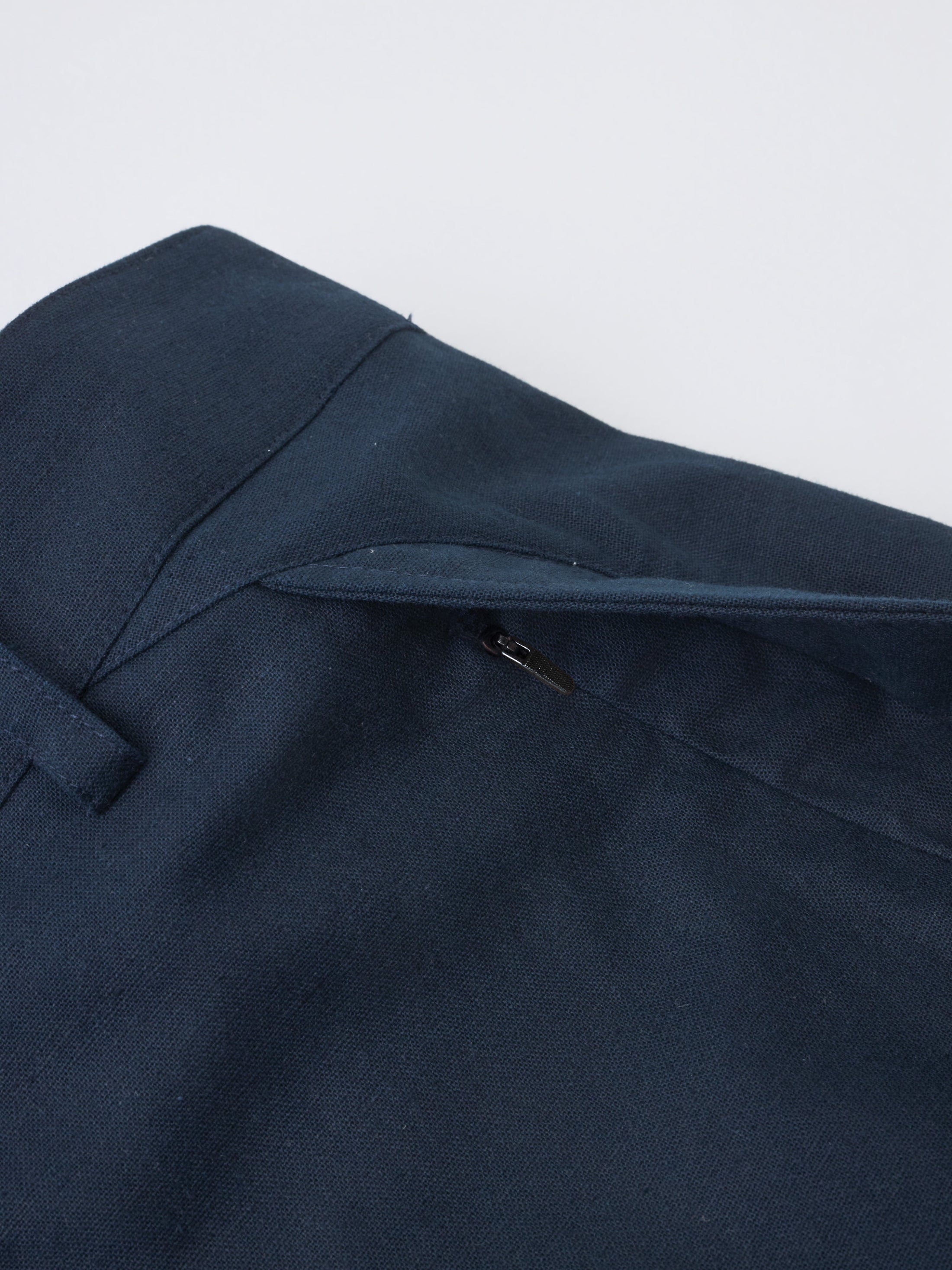 PATH LINEN COTTON MIXED TROUSER