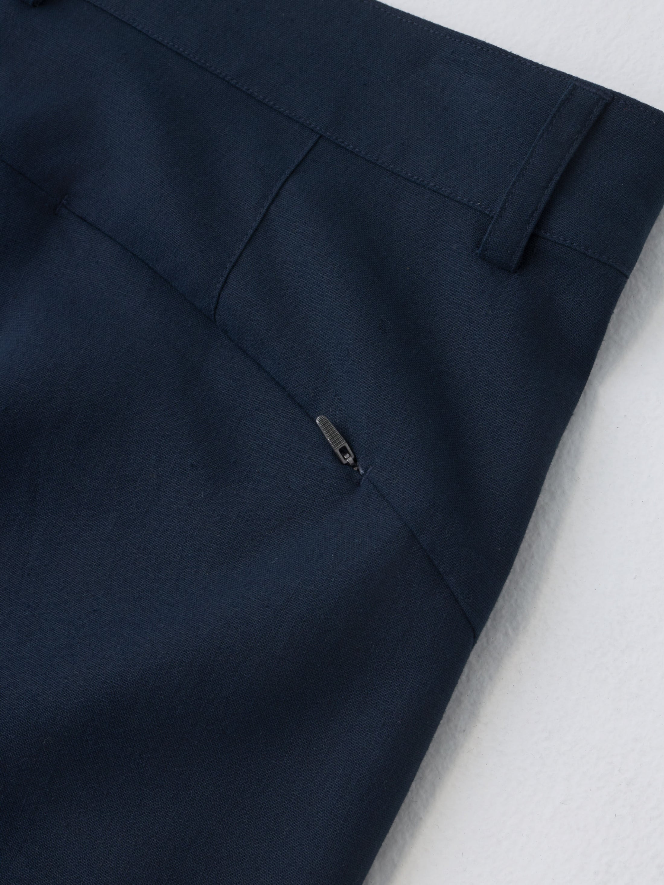 PATH LINEN COTTON MIXED TROUSER