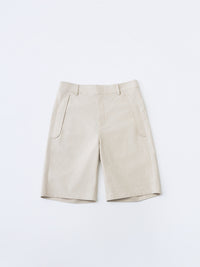 PATH LINEN COTTON MIXED SHORTS flat model media