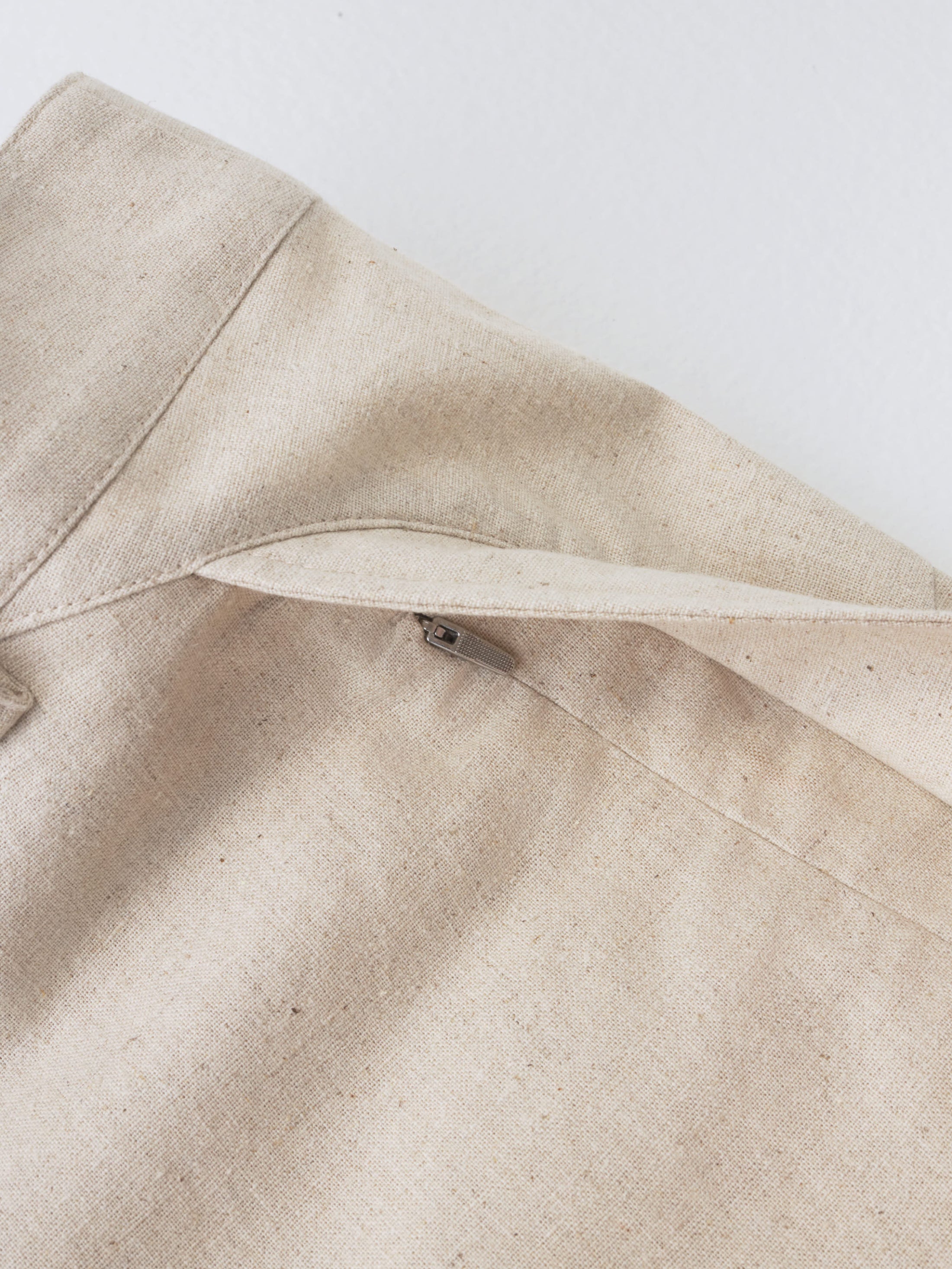 PATH LINEN COTTON MIXED SHORTS