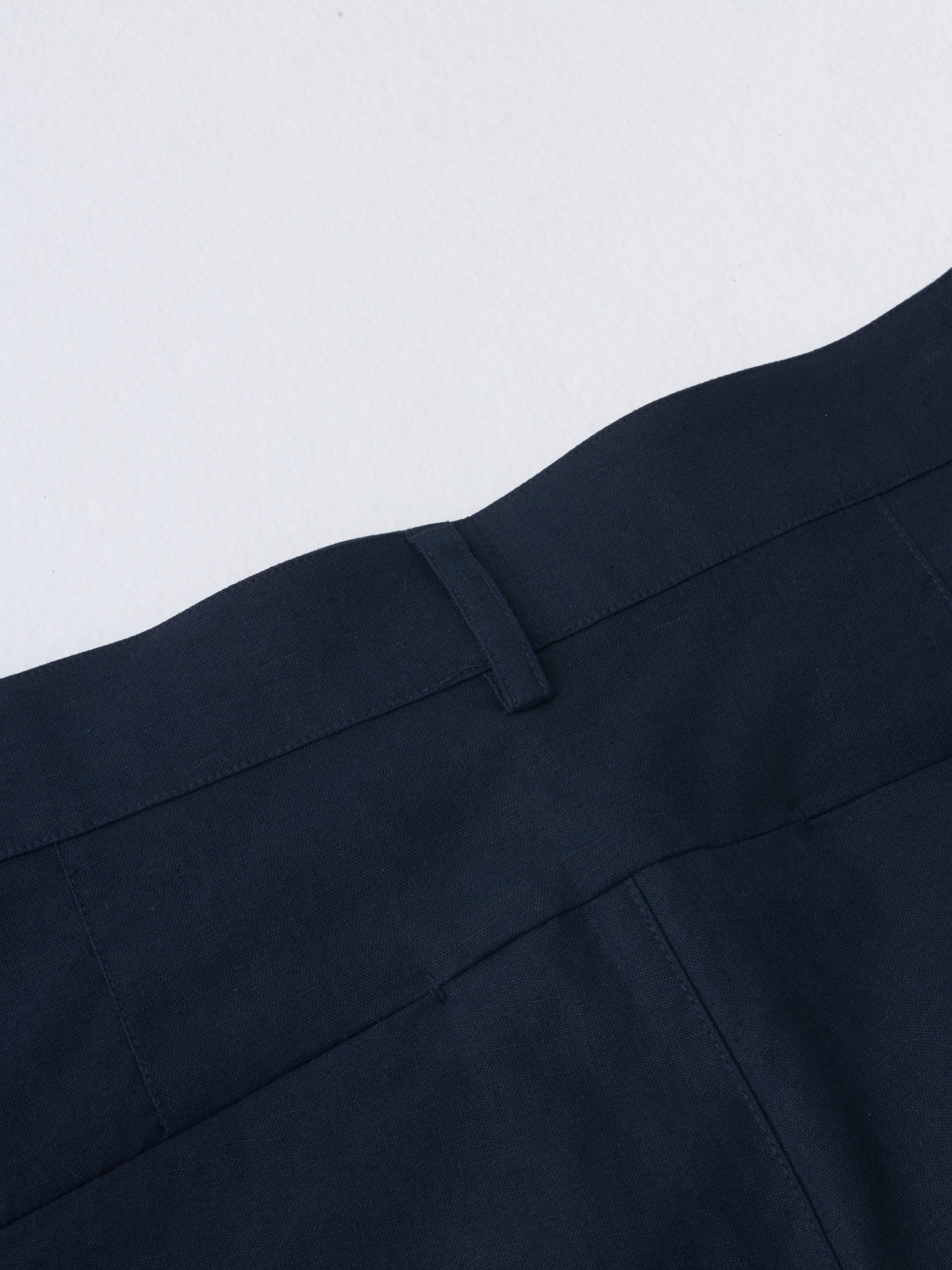 PATH LINEN COTTON MIXED SHORTS