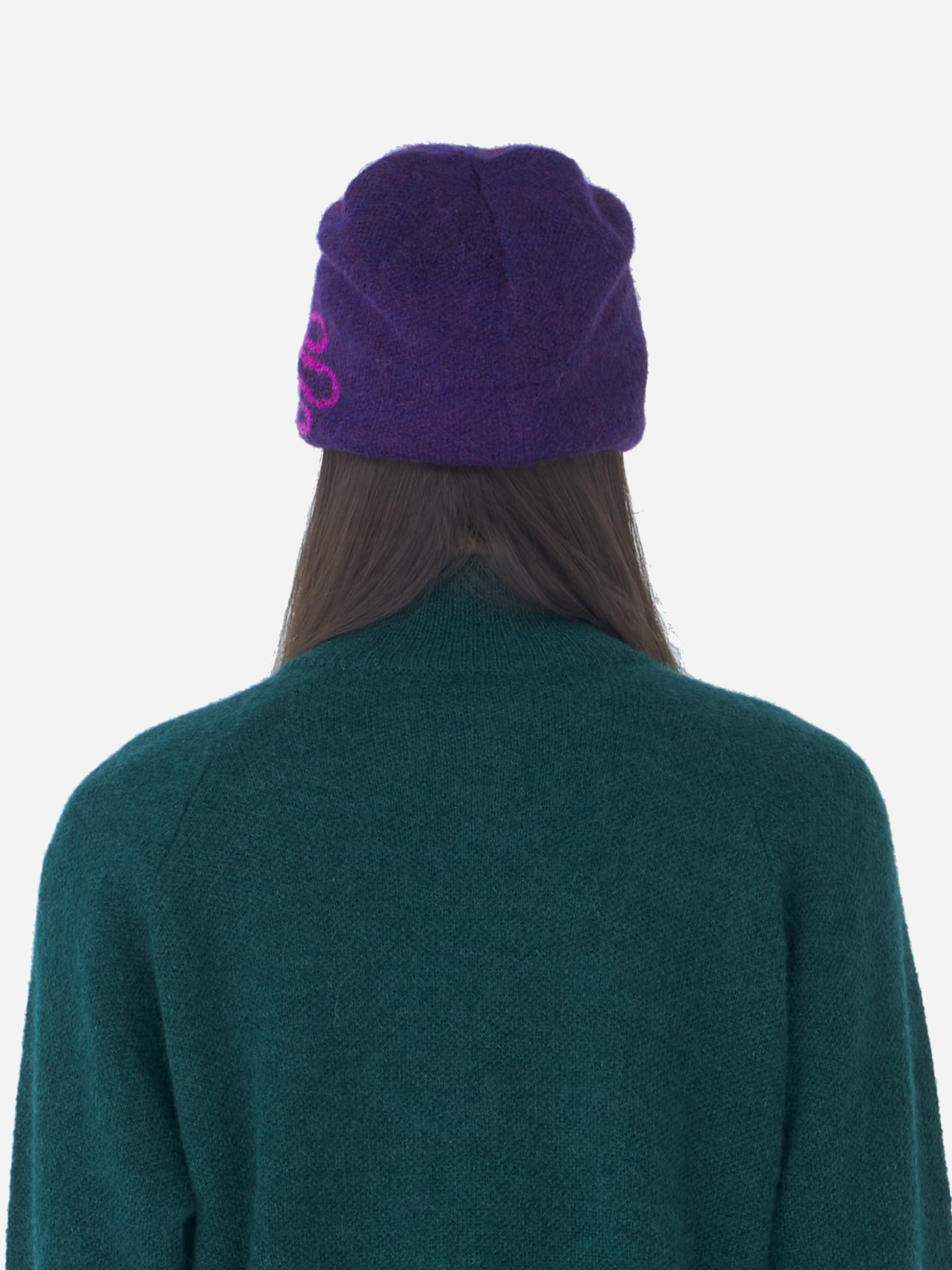 EXPLORATION MOHAIR MIXED BEANIE (PRE-ORDER)