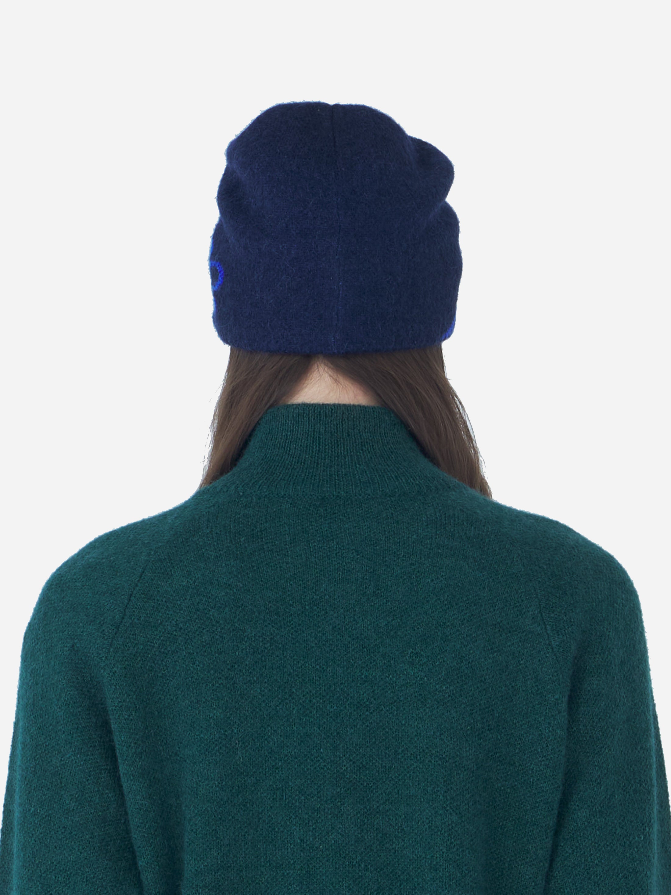 EXPLORATION MOHAIR MIXED BEANIE (PRE-ORDER)