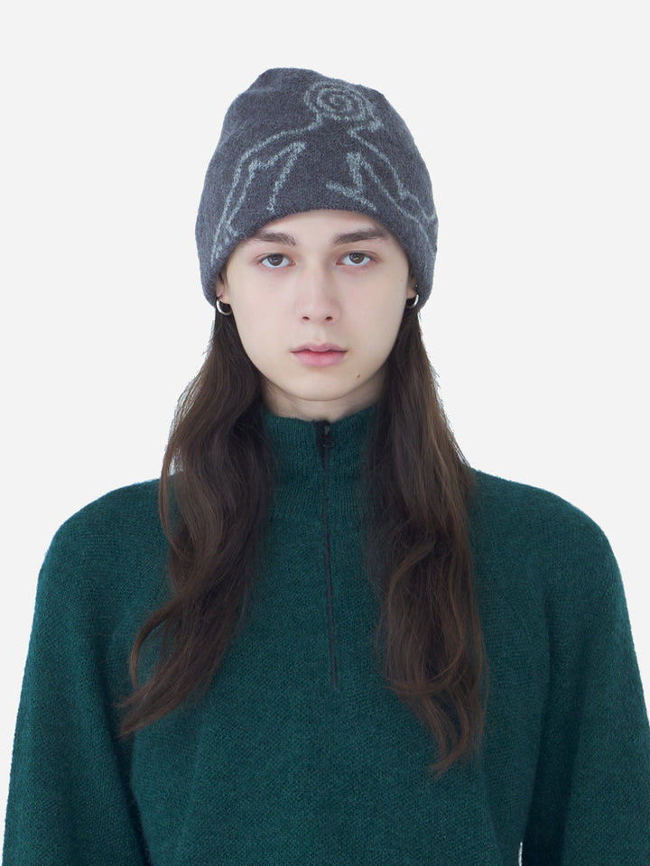 EXPLORATION MOHAIR MIXED BEANIE (PRE-ORDER) media