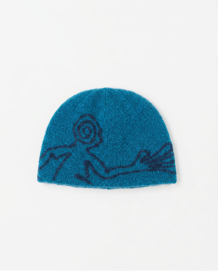 EXPLORATION MOHAIR MIXED BEANIE (PRE-ORDER) flat model media