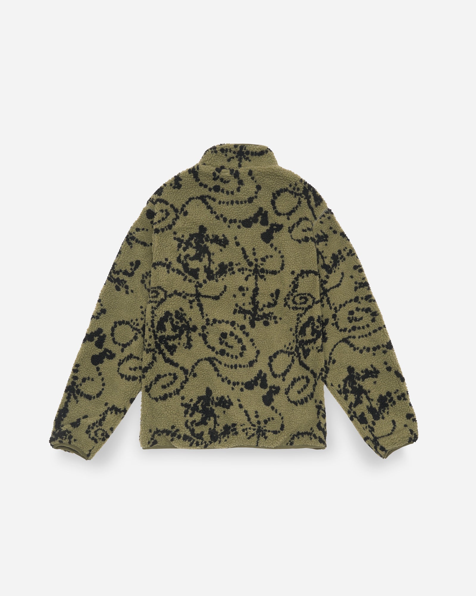 PRINT FLEECE JACKET