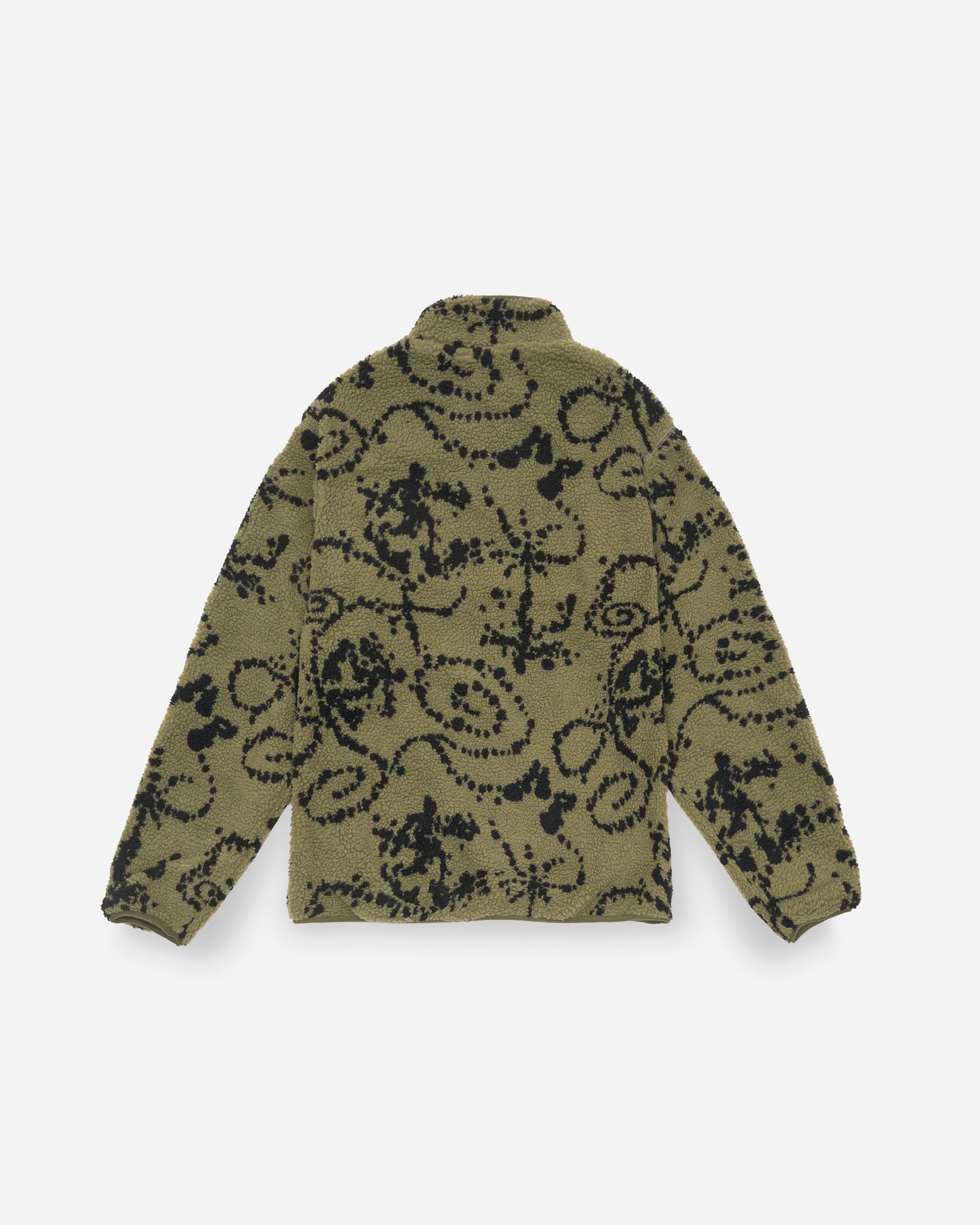PRINT FLEECE JACKET