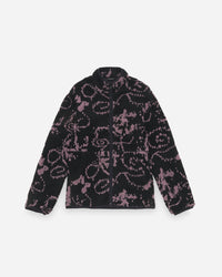 PRINT FLEECE JACKET flat model media