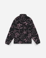 PRINT FLEECE JACKET media